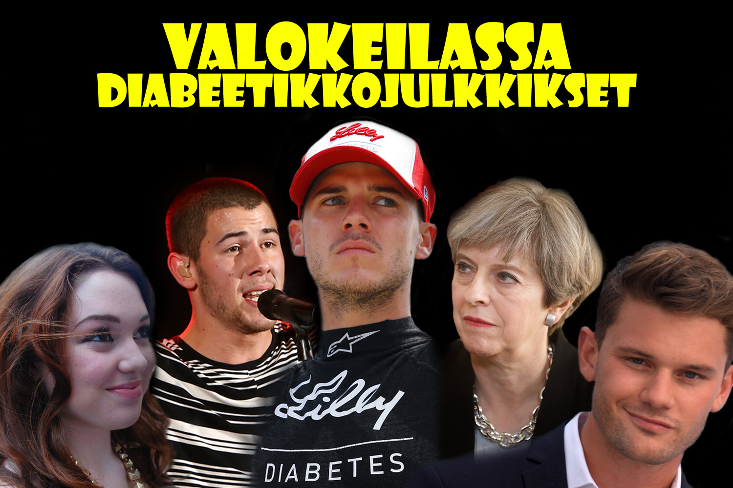 Valokeilassa diabeetikkojulkkikset