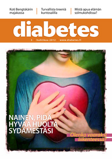 Diabetes-lehden kansi 3/2012