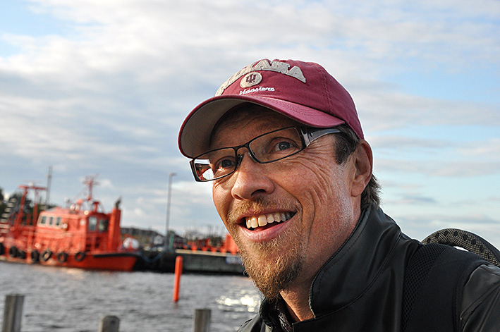 Kirjailija Markku Karpio, selviytymispelaaja saaristosta