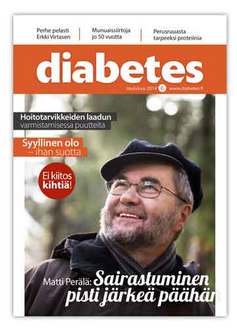 Diabetes-lehden kansi 6/2014