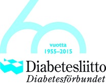 Diabetesliitto 60 vuotta logo pieni cmyk