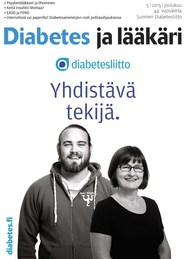 Diabetes ja lääkäri 5 2015 kansi