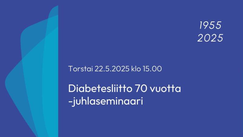 Diabetesliitto 70-vuotta juhlaseminaari