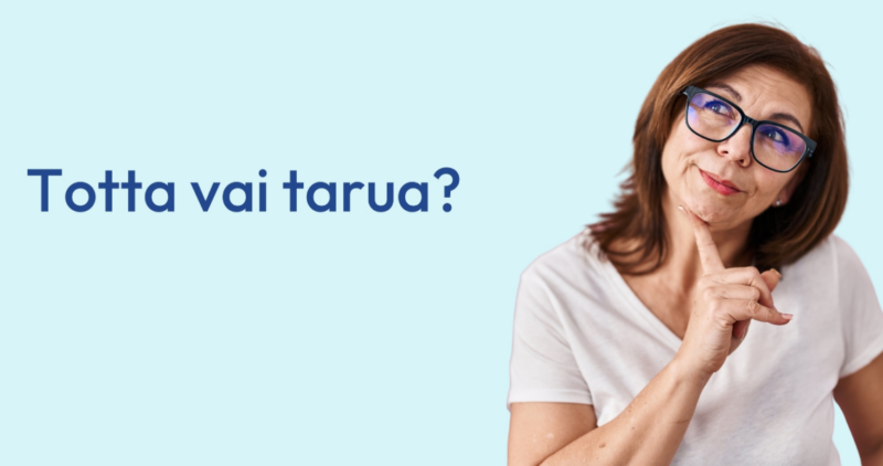 Totta vai tarua - väitteitä diabeteksesta